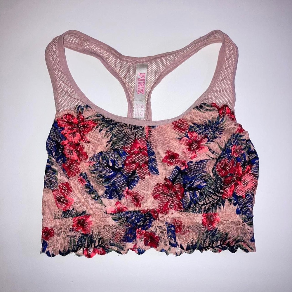 Victoria’s Secret PINK Floral Sports Bra